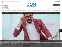Tablet Screenshot of don-men.com